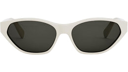CELINE 3 Dots White Cat Eye Sunglasses