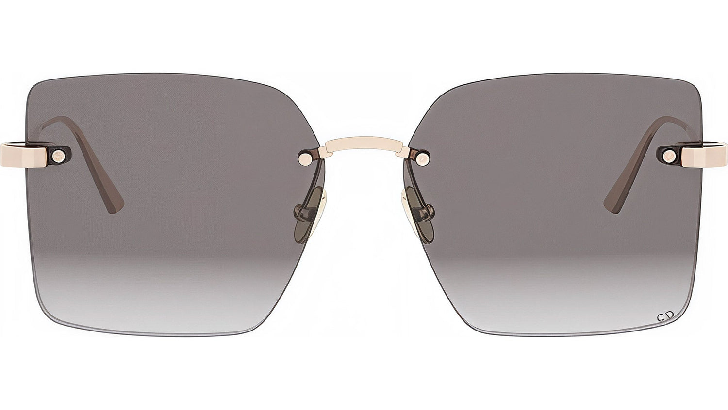 CDior S3U Rose Gold Squared Sunglasses
