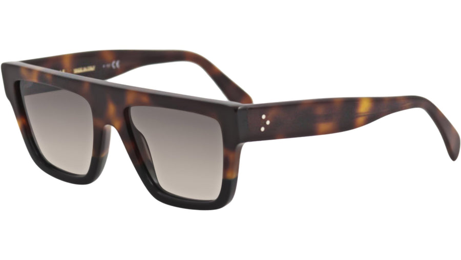 Havana Geometric Sunglasses