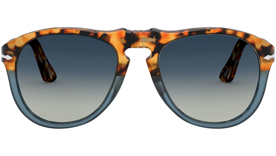 PO0649 brown tortoise and opal blue blue
