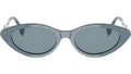 Fendigraphy Grey Cat Eye Sunglasses