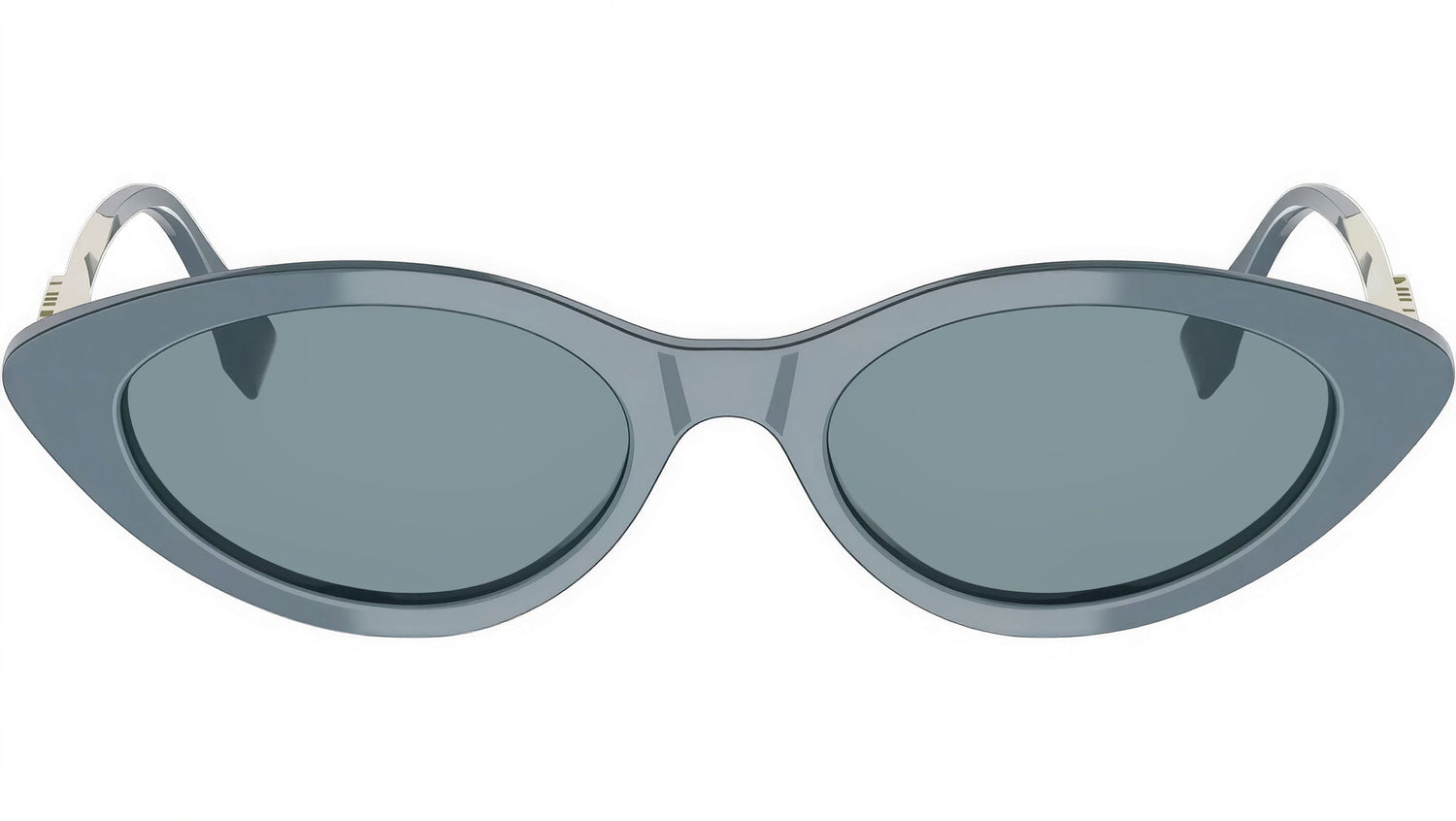 Fendigraphy Grey Cat Eye Sunglasses