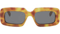 Triomphe Havana Rectangle Sunglasses