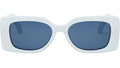 DiorPacific S1U Blue Geometric Sunglasses