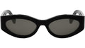 Monochroms Black Geometric Sunglasses