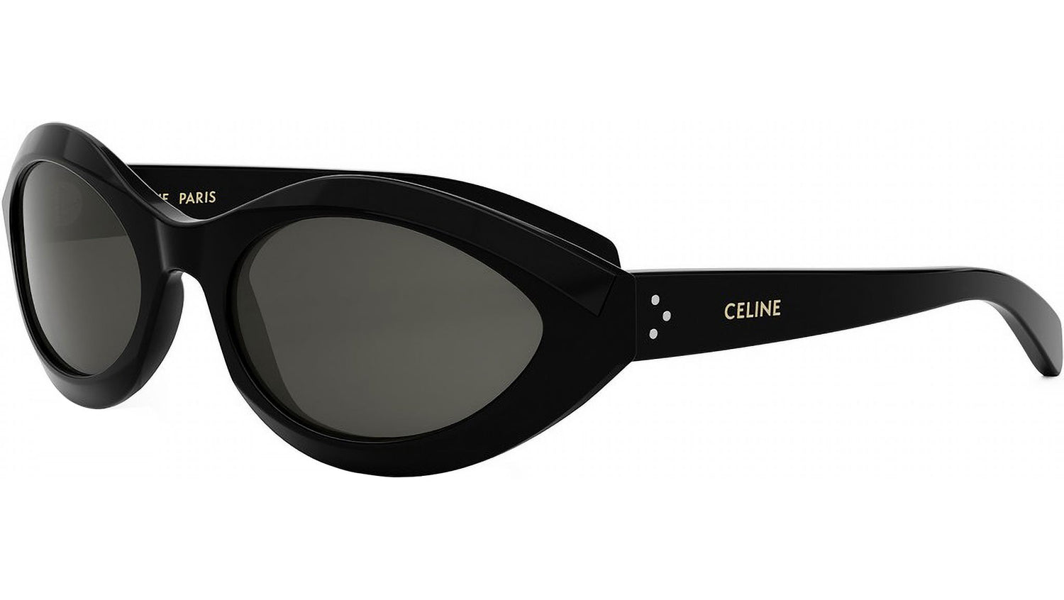 CELINE 3 Dots Black Geometric Sunglasses