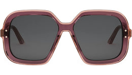 DiorHighlight S1I Burgundy Geometric Sunglasses