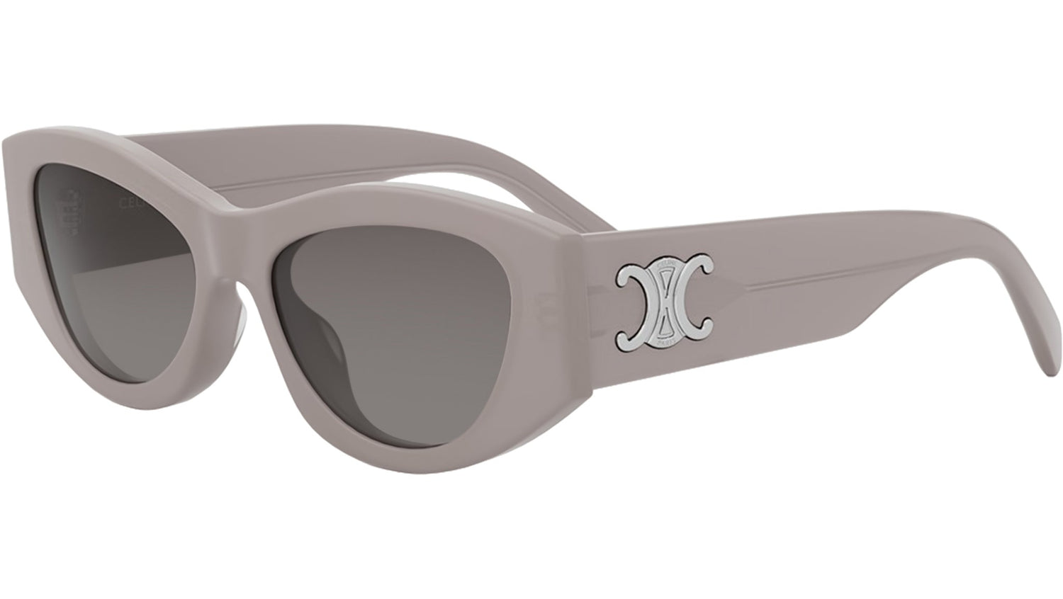 Triomphe Grey Geometric Sunglasses
