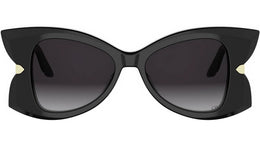 DiorButterfly S1I Black Butterfly Sunglasses