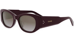 CELINE 3 Dots Brown Rectangular Sunglasses