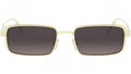 DiorCannage S2U Gold Rectangular Sunglasses