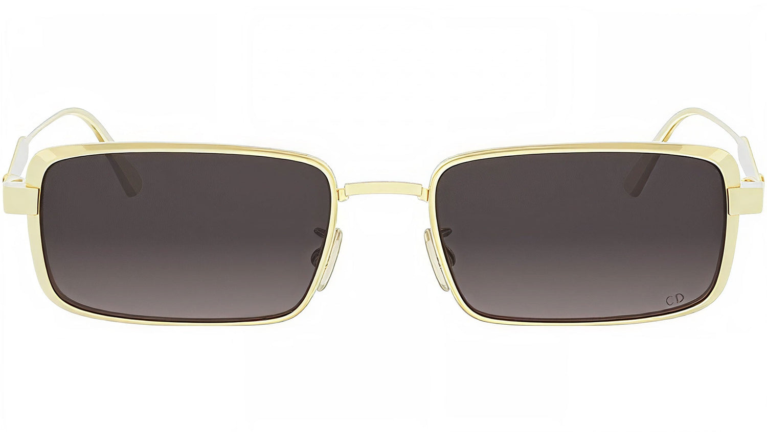 DiorCannage S2U Gold Rectangular Sunglasses