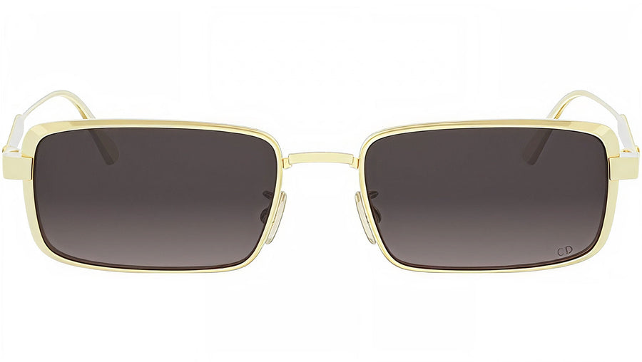 DiorCannage S2U Gold Rectangular Sunglasses