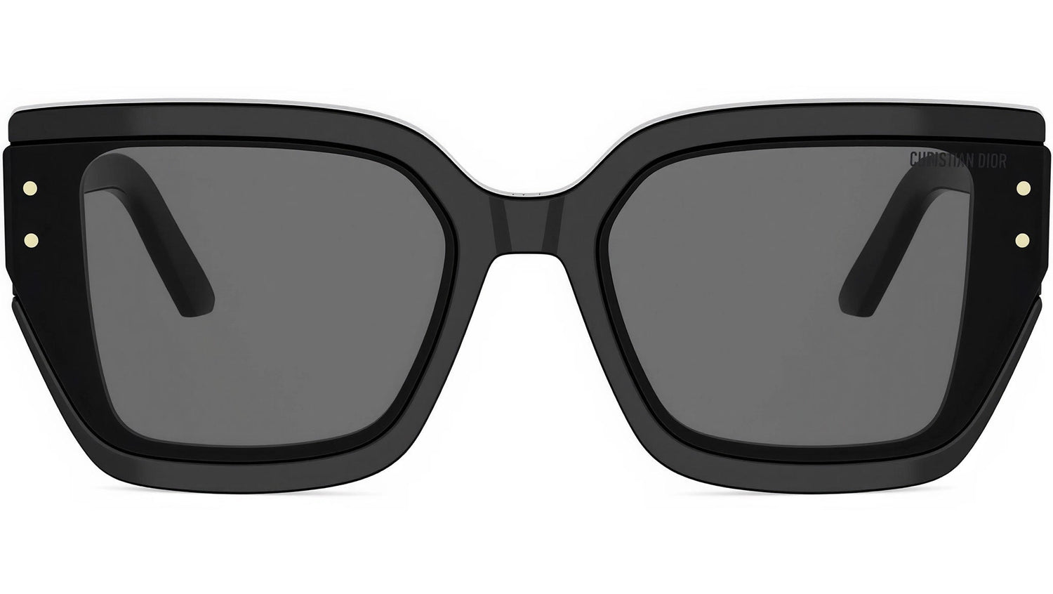 DiorSignature 14I Shiny Black Squared Sunglasses