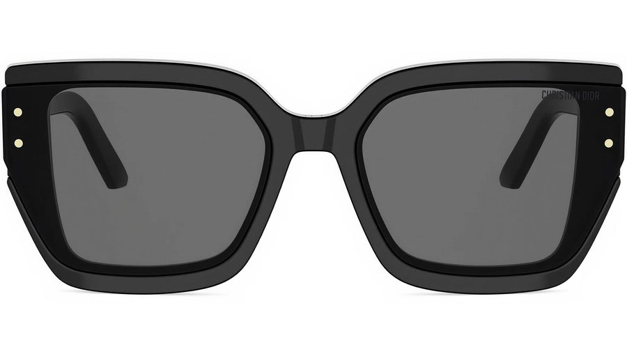 DiorSignature 14I Shiny Black Squared Sunglasses