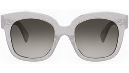 CELINE 3 Dots Milky Grey Geometric Sunglasses