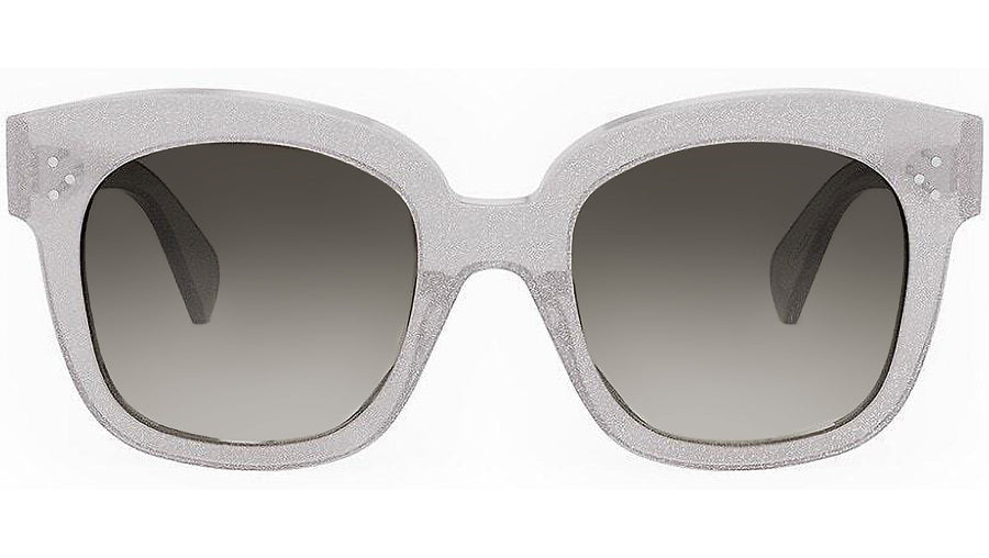 CELINE 3 Dots Milky Grey Geometric Sunglasses