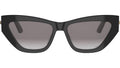 CDior B6I Shiny Black Cat Eye Sunglasses