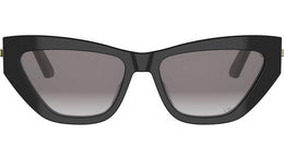 CDior B6I Shiny Black Cat Eye Sunglasses