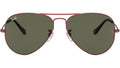 Aviator Classic RB3025 918831 Red Metal Green