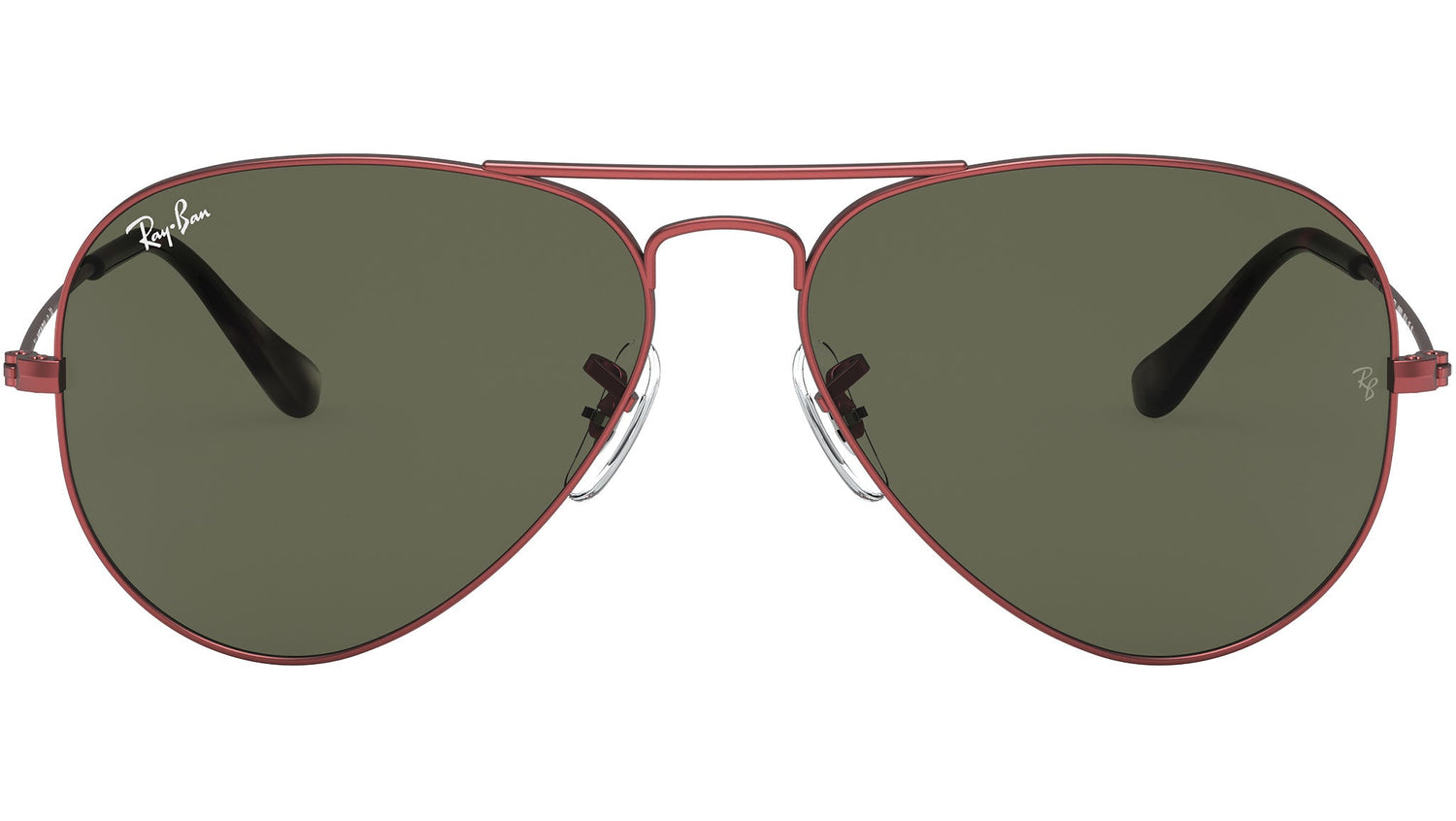 Aviator Classic RB3025 918831 Red Metal Green