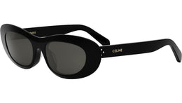 CELINE 3 Dots Black Rectangular Sunglasses