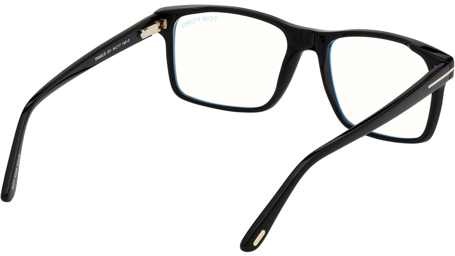 Clip-on FT5682-B 001 Shiny Black