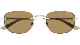 MB0303S 003 Silver Brown