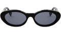 FF Diamonds Black Cat Eye Sunglasses