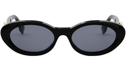 FF Diamonds Black Cat Eye Sunglasses