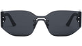 DiorClub M6U Grey Butterfly Sunglasses