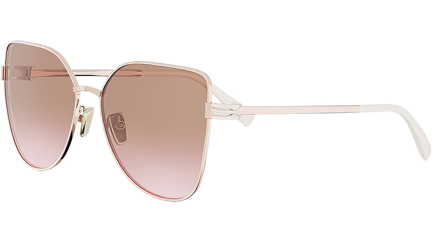 B.Zero1 Rose Gold Butterfly Sunglasses