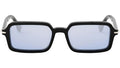 Fendi Selleria Black Rectangular Sunglasses