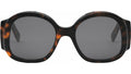 Maxi Triomphe Havana Round Sunglasses
