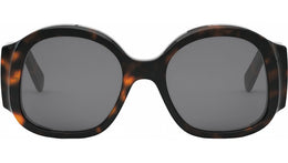 Maxi Triomphe Havana Round Sunglasses
