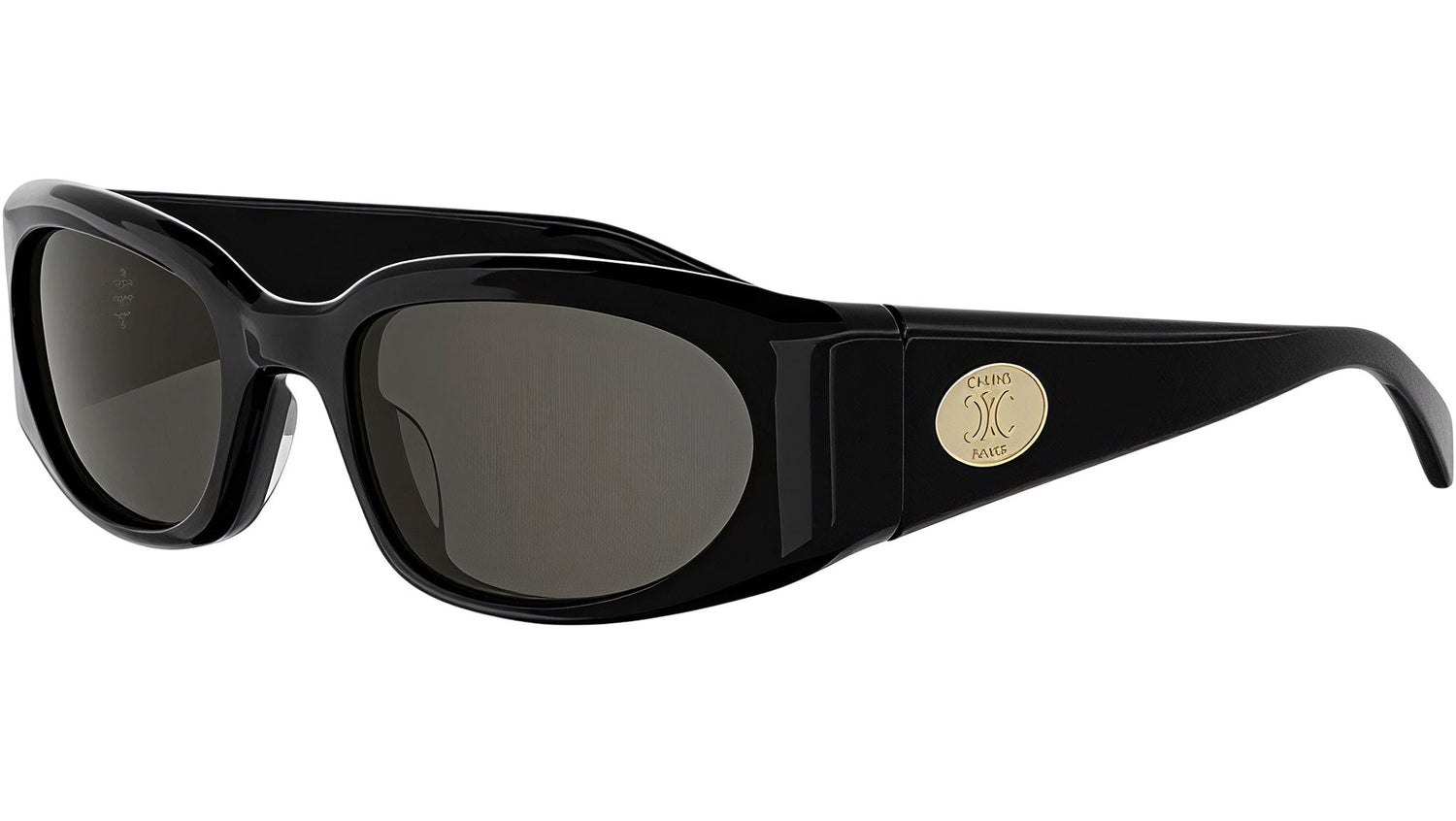Journey Black Geometric Sunglasses
