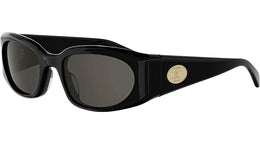 Journey Black Geometric Sunglasses