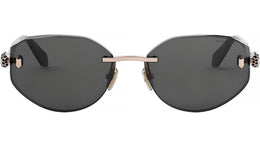 Serpenti Forever Rose Gold Oval Sunglasses