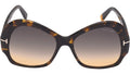 Zelda FT0874 52B Dark Havana Grey