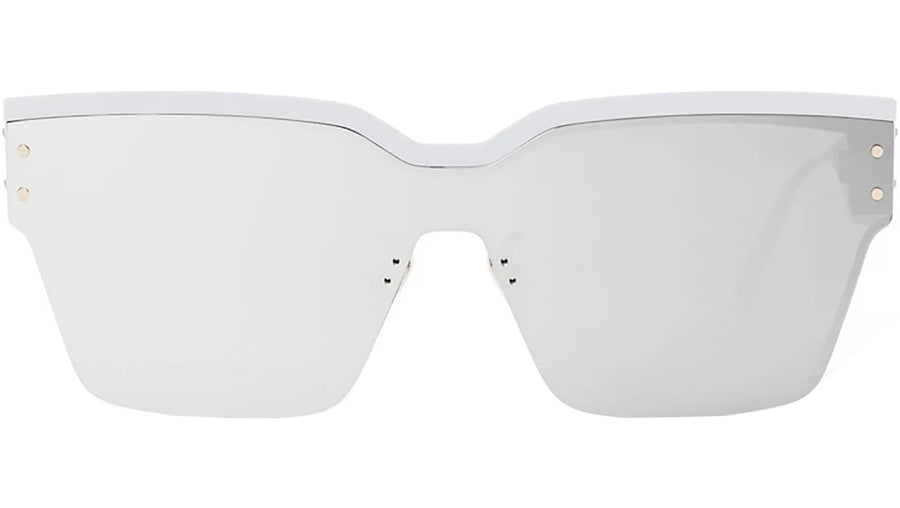 DiorClub M4U White Geometric Sunglasses